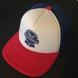 Pabst Blue Ribbon (PBR) trucker hat